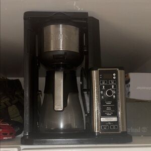 Ninja Black and Silver Coffee Brewer